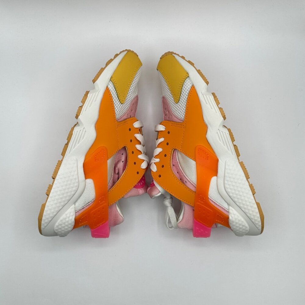 Women's Nike Air Huarache Summit White/Hyper Pink-Solar Flare Sz 7 DX2674-100 - Picture 7 of 13